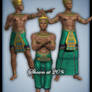 Egyptian King-Figure Stock