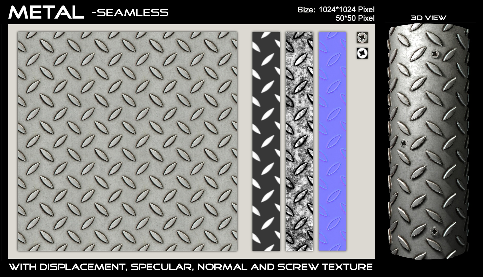 Metal Floor - Seamless by AGF81