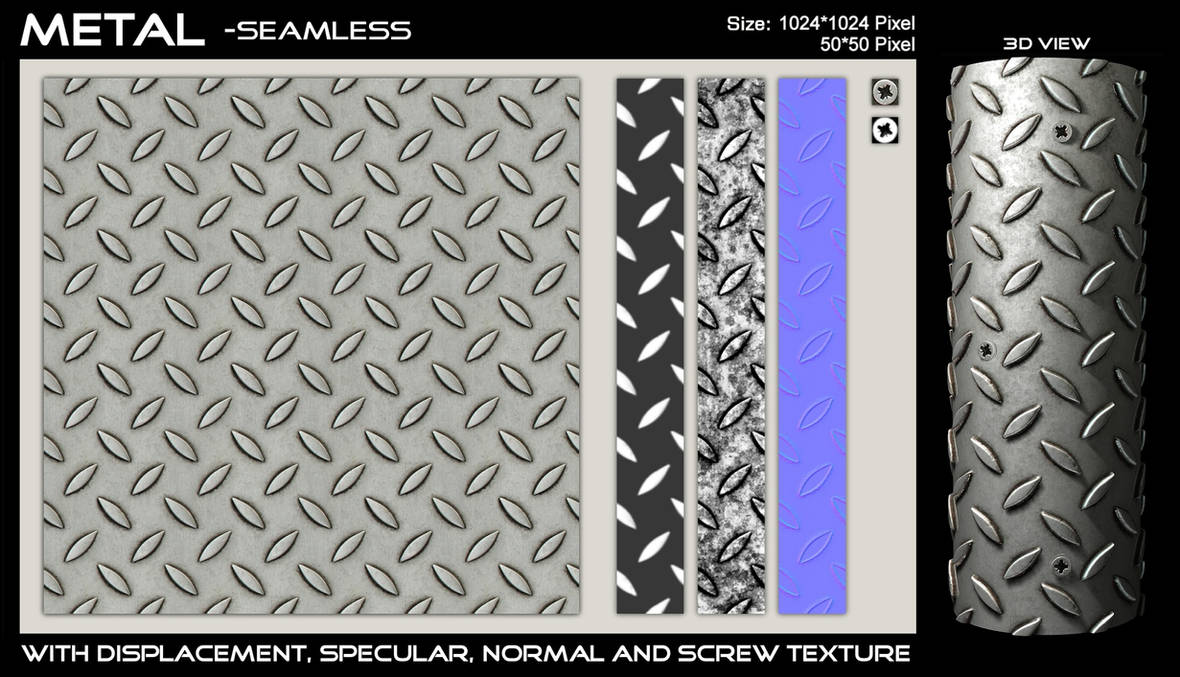 Metal Floor - Seamless by AGF81