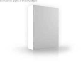 Blank template box PSD file