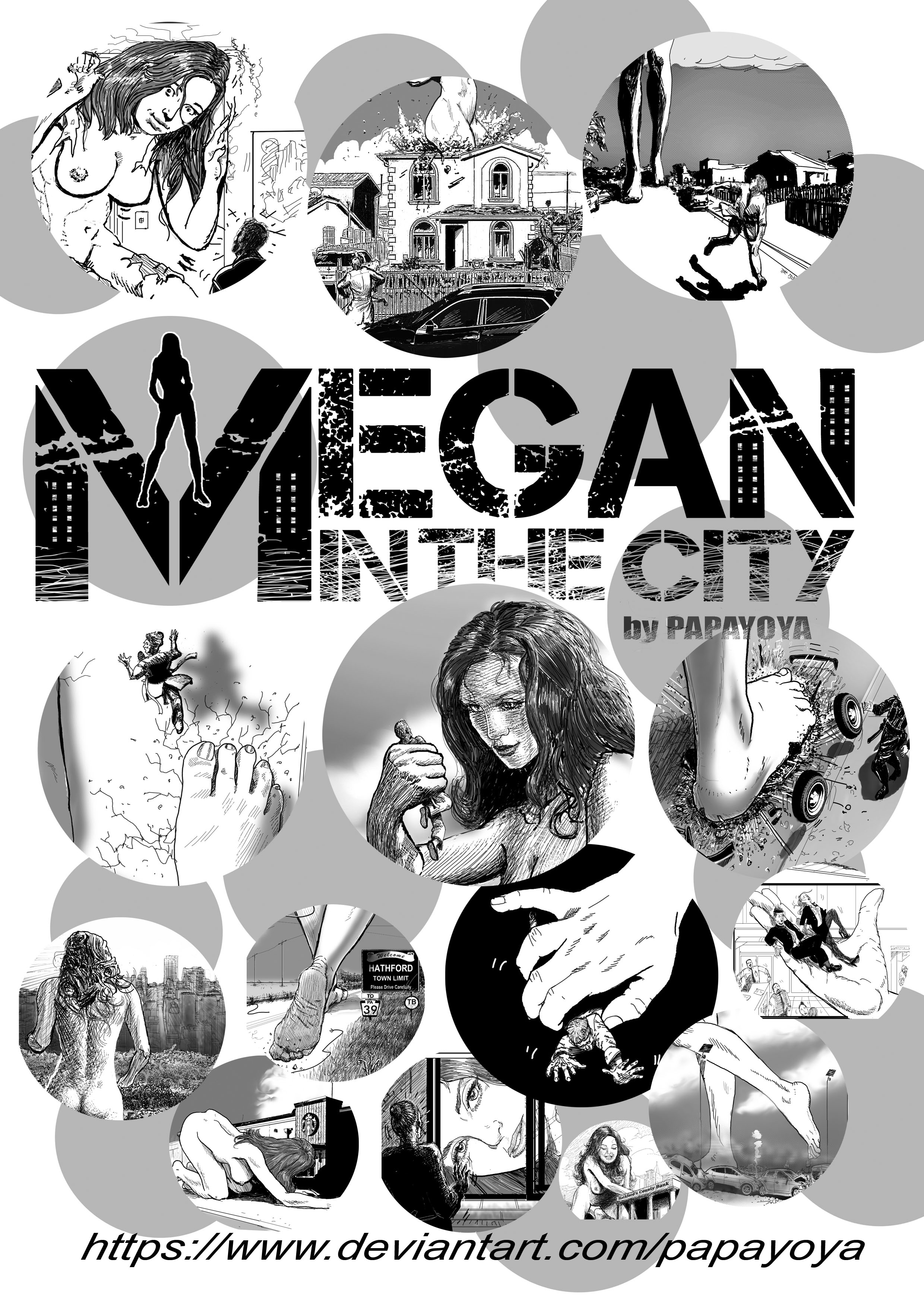 Megan in the City drawings - 1-42 by papayoya on DeviantArt