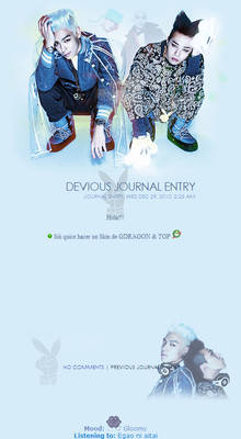 GD and TOP Journal Skin 1