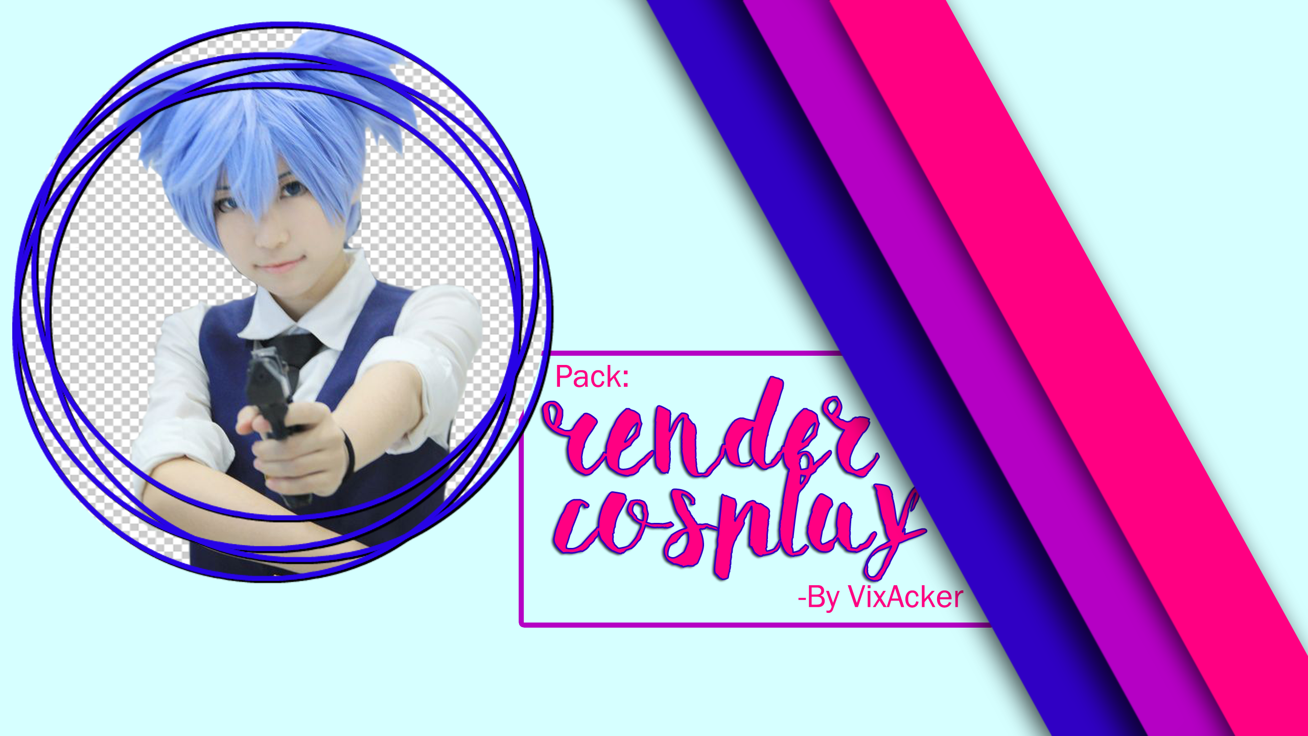 Pack Cosplay Renders 1# by VixAcker on DeviantArt