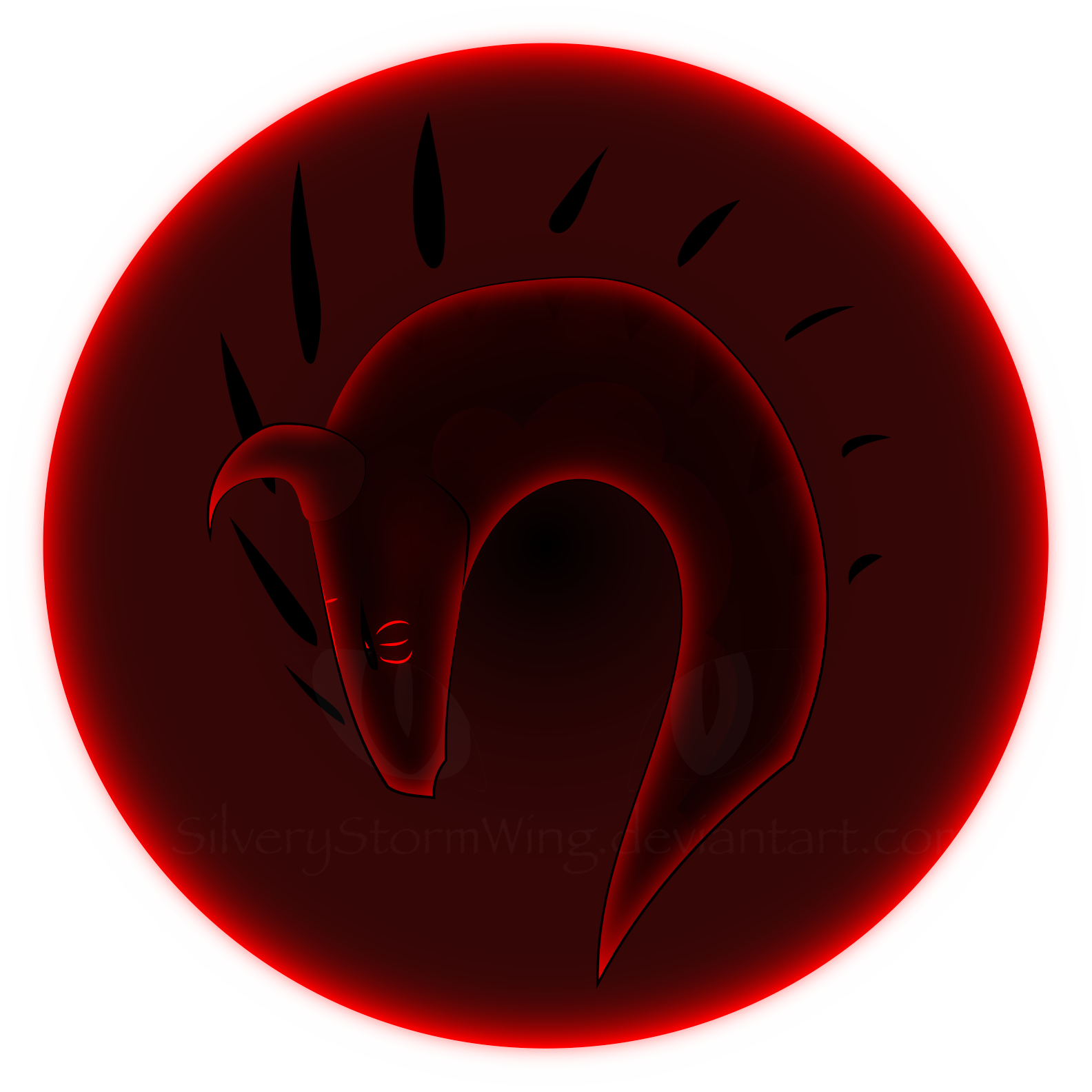 Reddish Hell by SilveryStormWing on DeviantArt
