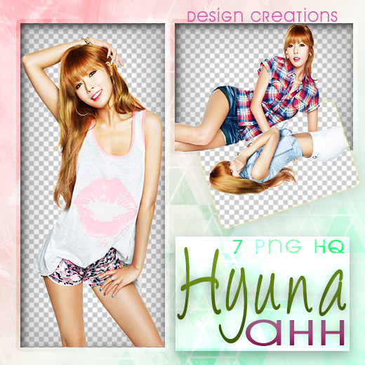 Hyuna Ah - PNG pack