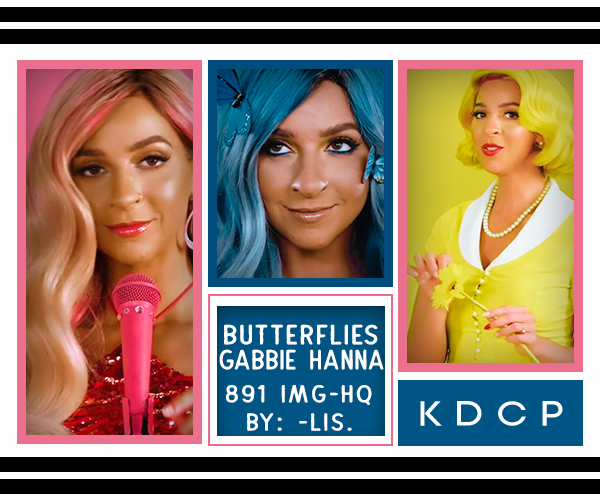 ScreenCaptures 68 Gabbie Hanna {Butterflies} by rarephotopackss on