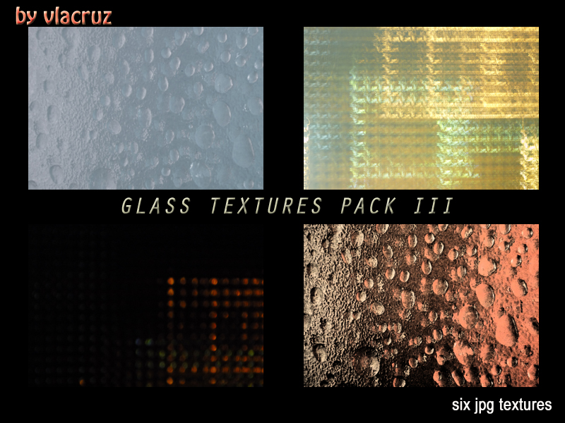 Glass Textures Pack Iii By Vlacruz Stock On Deviantart
