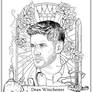 FREE Dean coloring page