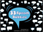 33 Speech Bubbles by namespace