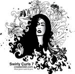 Swirly Curls 7 - Medusa's Hot by namespace