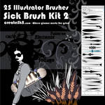 Sick Brush Kit 2 by namespace