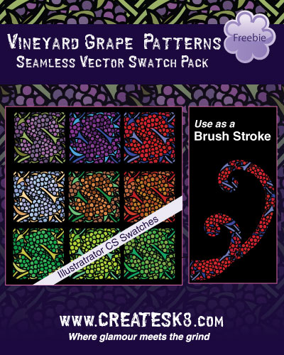 Grape Patterns and Brushes