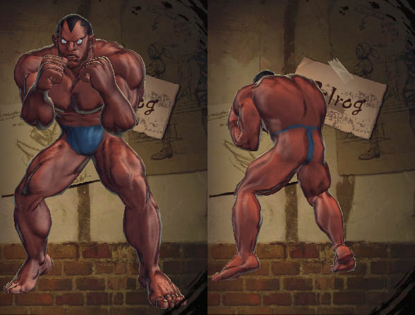 SFxT: Balrog - Thong Costume