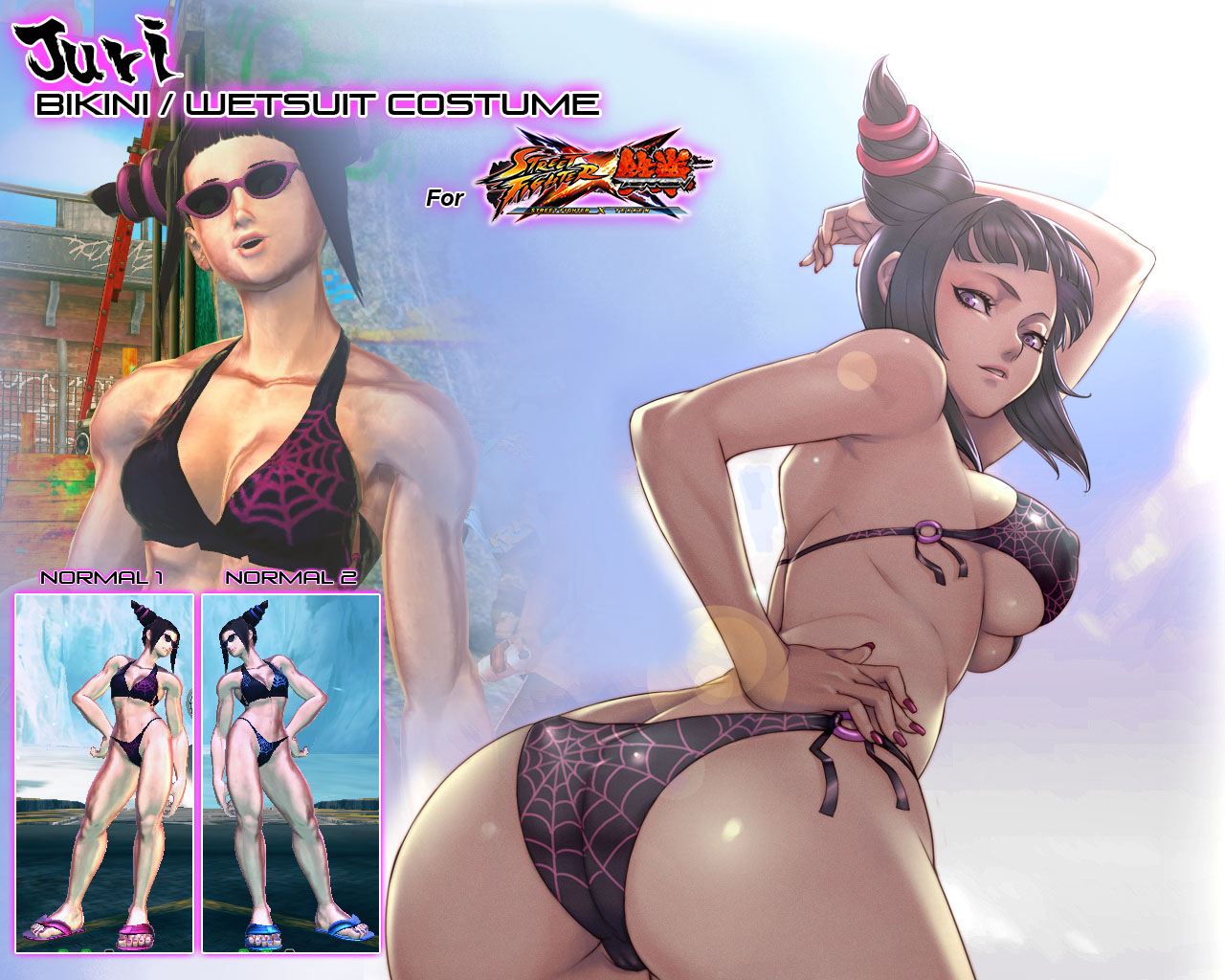 SFxT: Juri Bikini costume