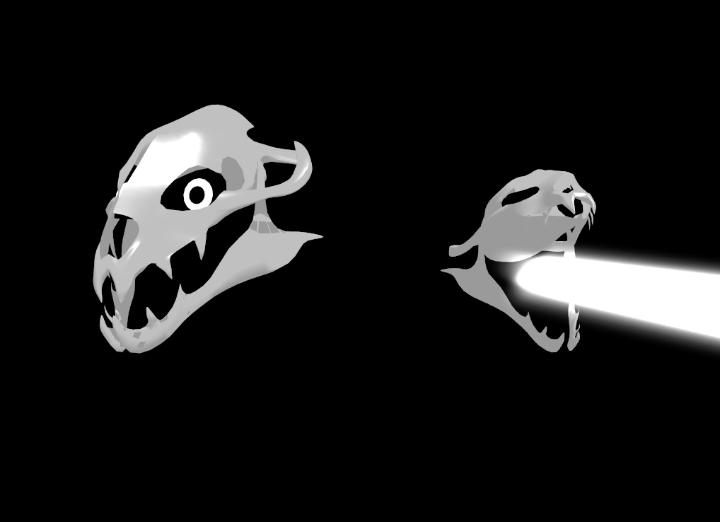 Undertale Gaster Blaster ( v2 ) by 15blue on DeviantArt