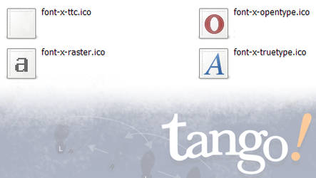Tango Font Icons