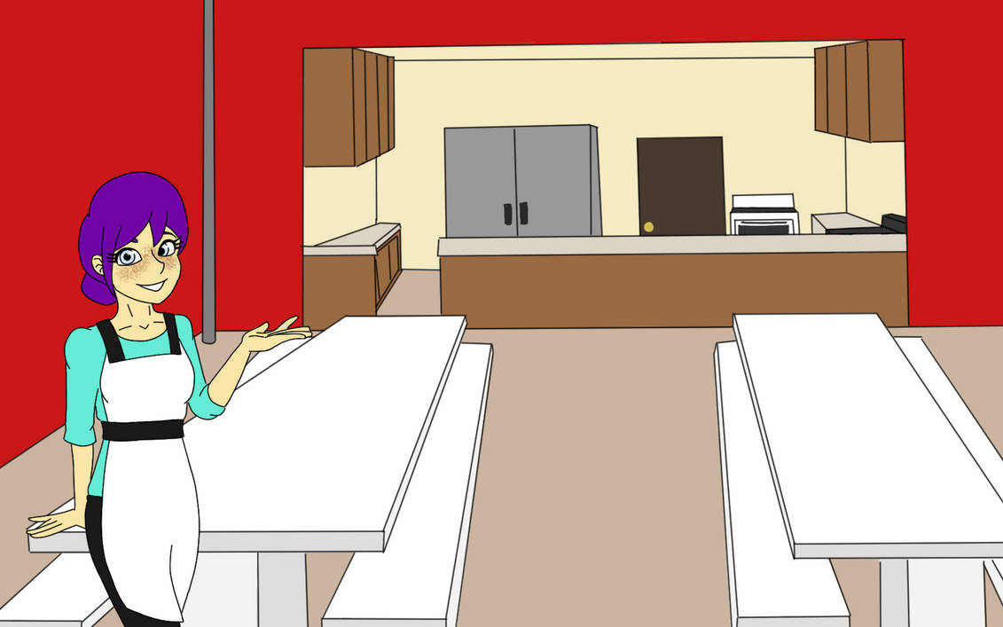 Inside the Dining Hall by BeckImaginative on DeviantArt