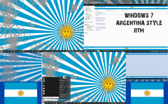 WINDOWS 7 RTM ARGENTINIAN STYL