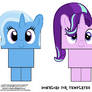 Cubeecraft Trixie Lulamoon and Starlight Glimmer