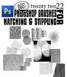 Hatching and Stippling Brushes