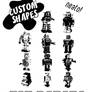 PS Custom Shapes- Toy Robots
