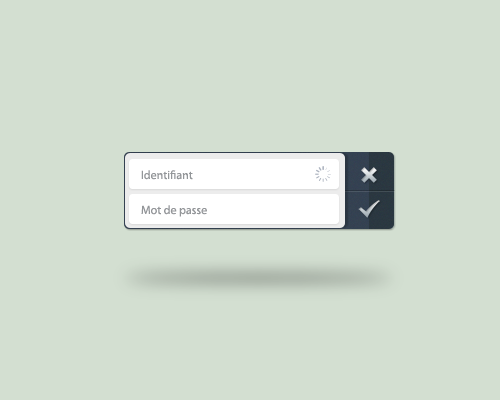 free : Clean mini login form