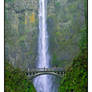 Multnomah Falls panoramic