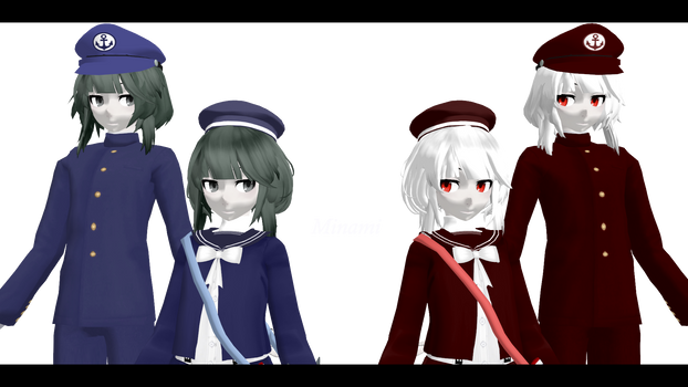 (MMD Watgbs + DL) Minami