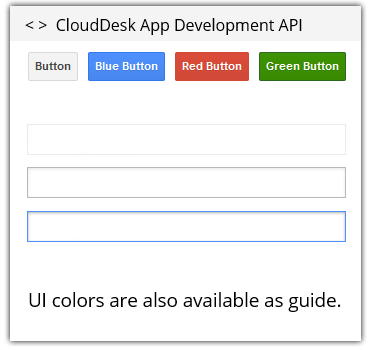 CloudDesk App Development API