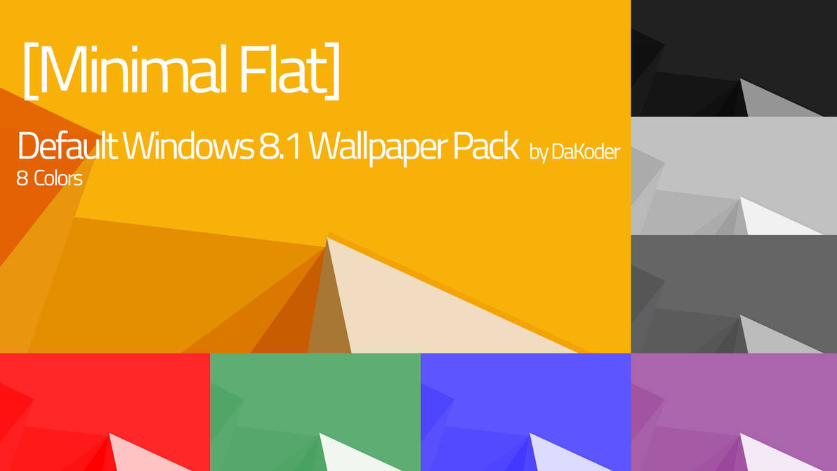 Minflat Default Windows 8 1 Wallpaper Pack By Dakoder On Deviantart