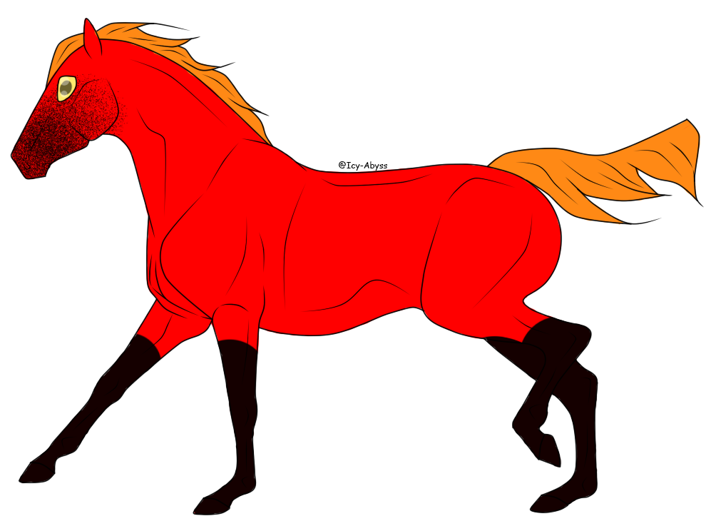 Red Horse Adopt Open 3 POINTS