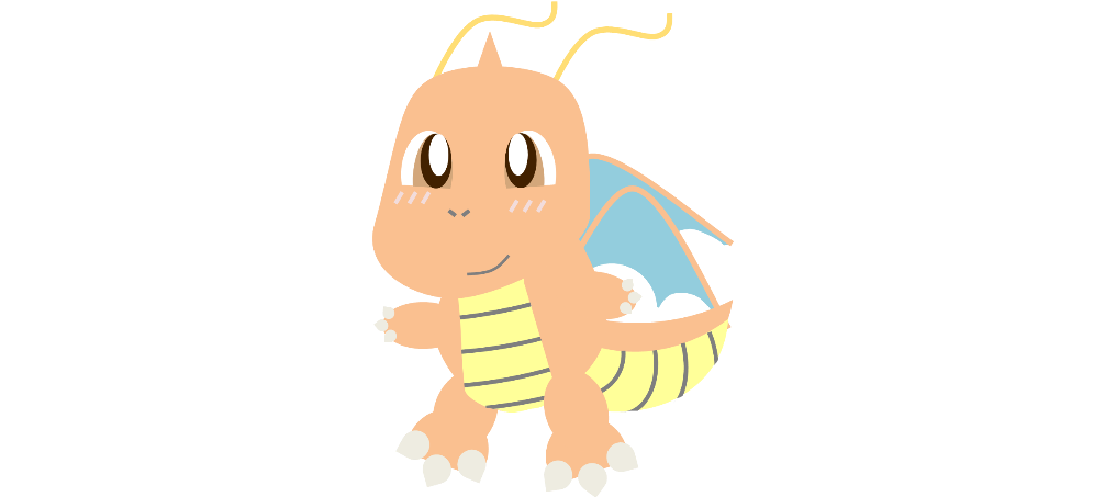 Dragonite (small) by sagelands on DeviantArt