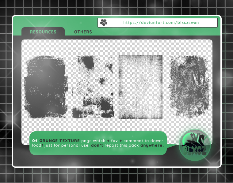 transparent grunge textures #02 (png pack) by blxczswxn on DeviantArt