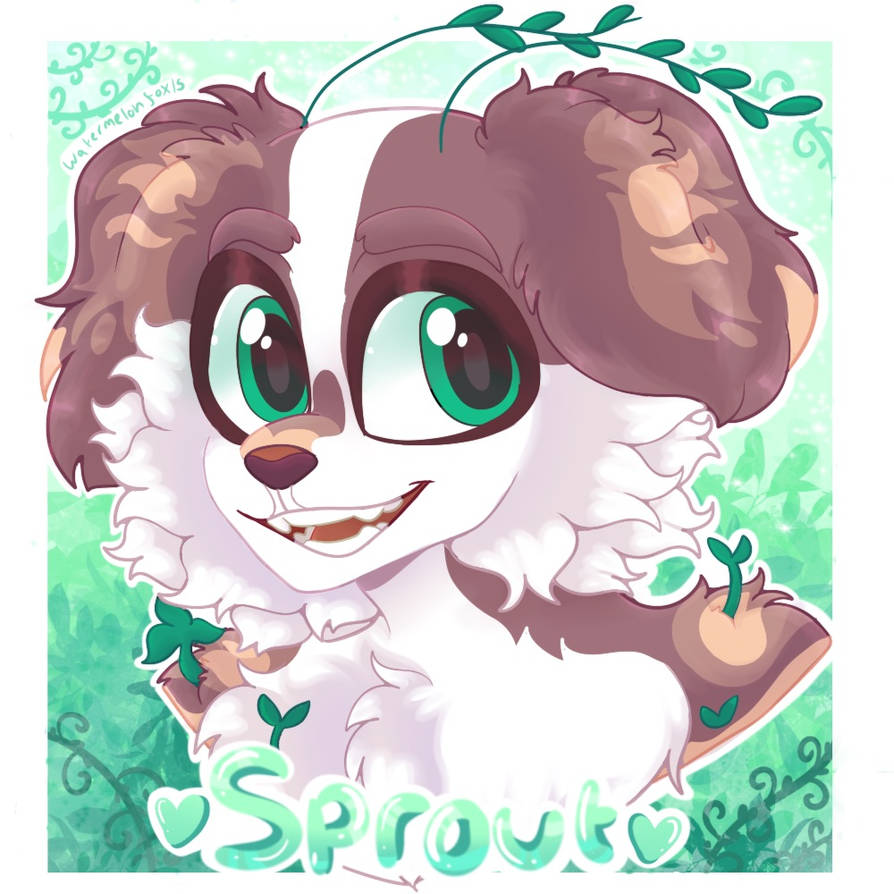 [COMM] Sprout by watermelonfox15 on DeviantArt