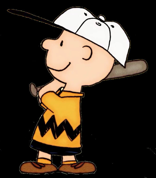 Charlie Brown with his baseball bat by MinionFan1024 on DeviantArt