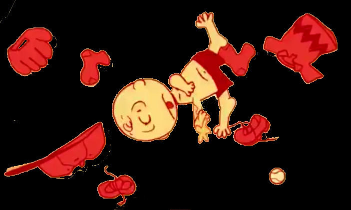 Charlie Brown's clothes flew away by MinionFan1024 on DeviantArt