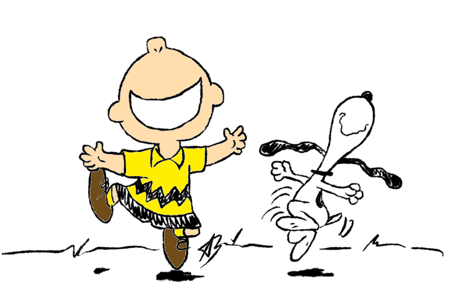 Snoopy And Charlie Brown Happy Dance