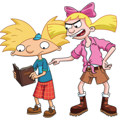 Arnold Shortman and Helga G. Pataki (TJM) by MinionFan1024 on DeviantArt