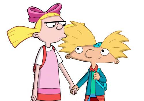 Arnold Shortman with Helga Pataki by MinionFan1024 on DeviantArt