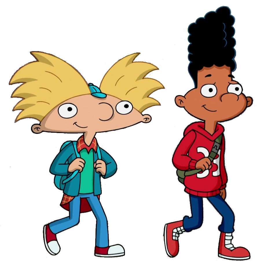 Arnold Shortman and Gerald Johanssen walking by MinionFan1024 on DeviantArt