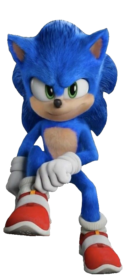 Sonic the Hedgehog (Movie) (2) - PNG by Captain-Kingsman16 on DeviantArt