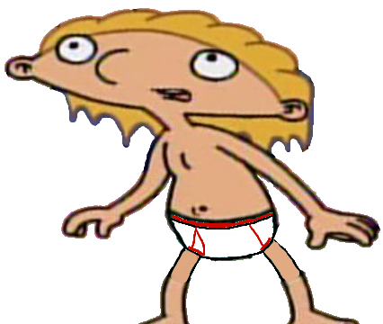 Arnold Shortman wet in his underwear by MinionFan1024 on DeviantArt