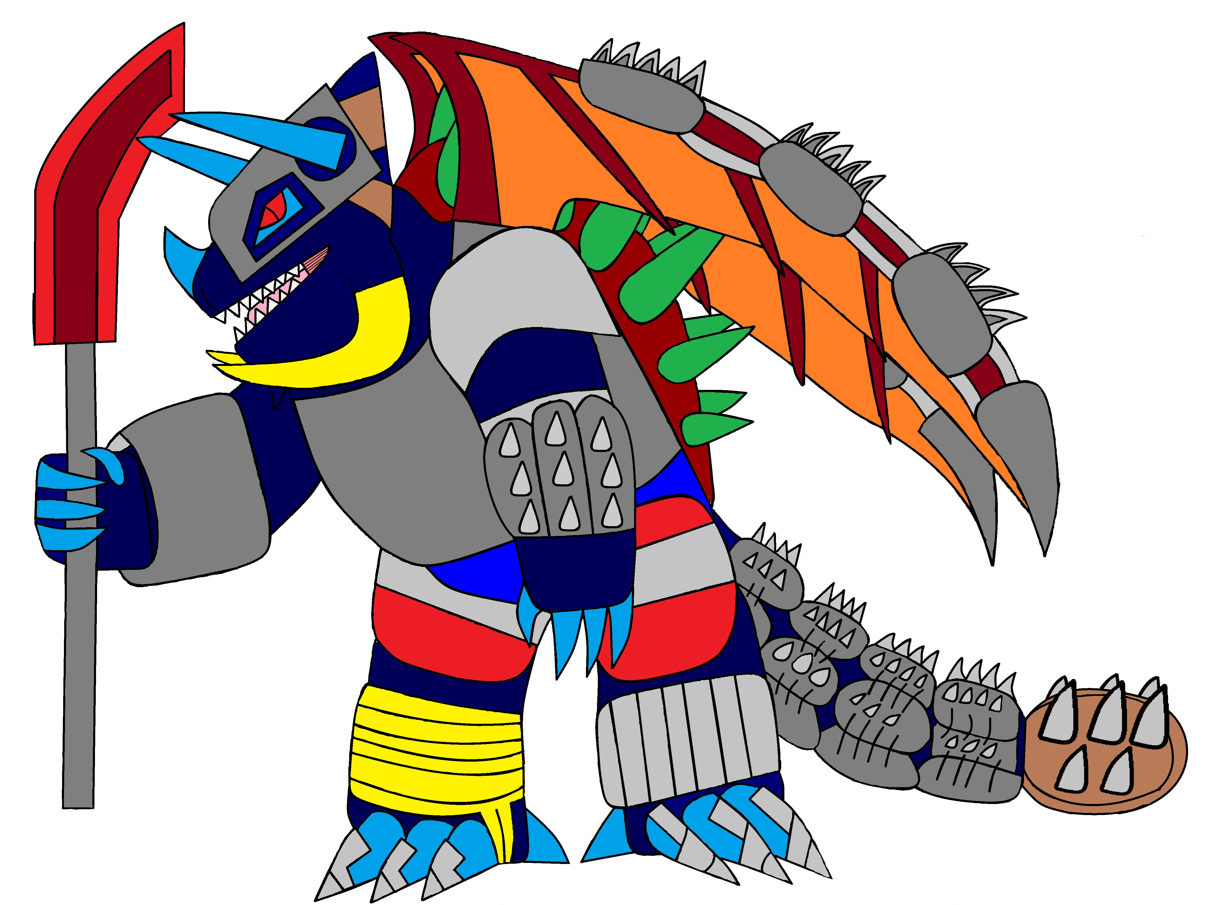 Metaltron's second form by Metaltronus on DeviantArt
