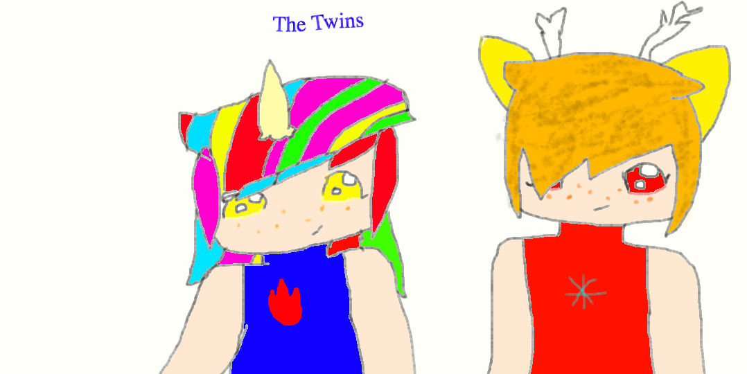 the Kawaii Twins by SuperKarina15 on DeviantArt