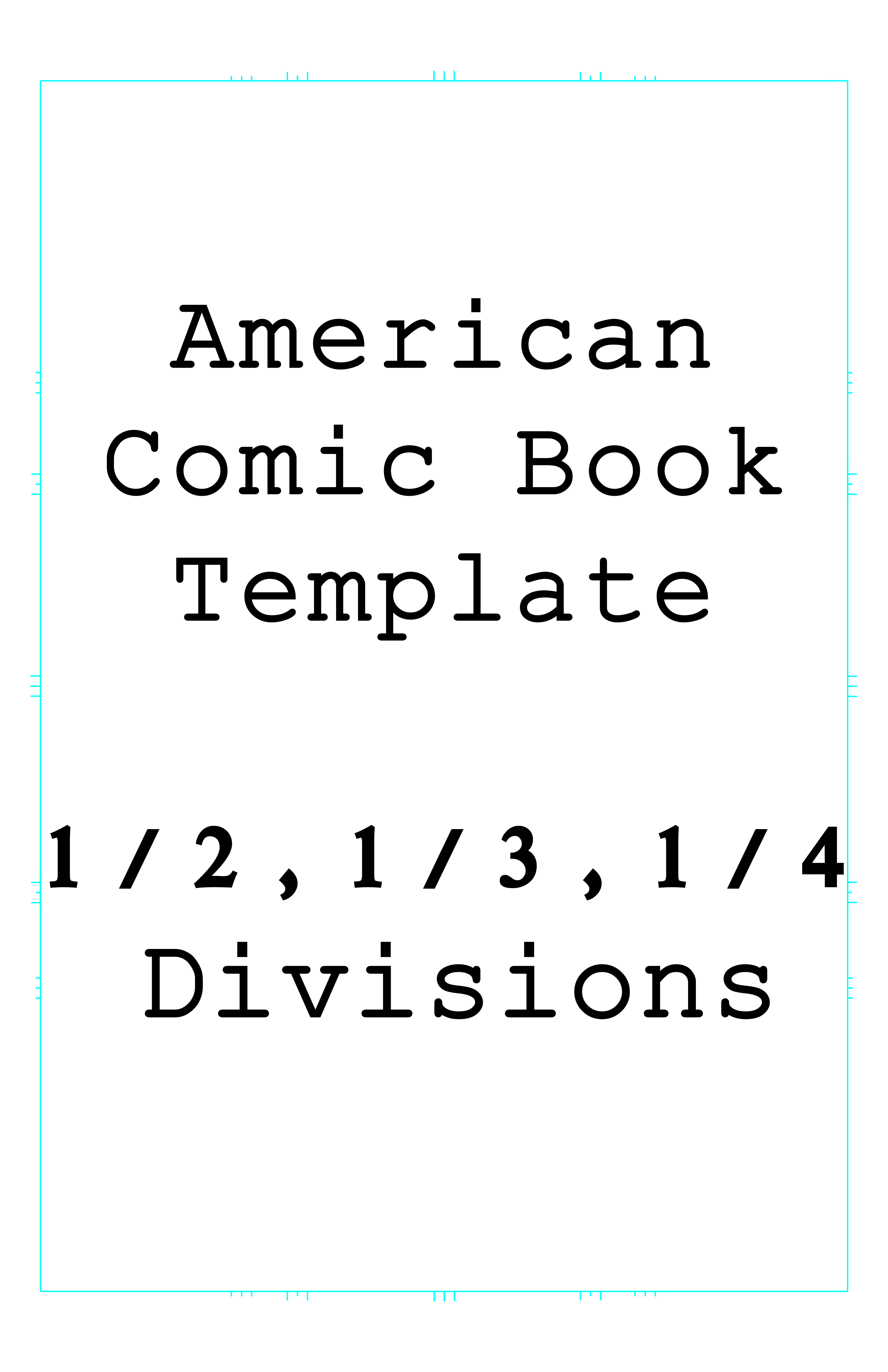 American Comic Book template