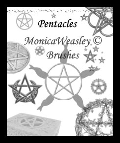 Brushes - Pentacles