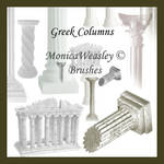 Brushes - Greek Columns
