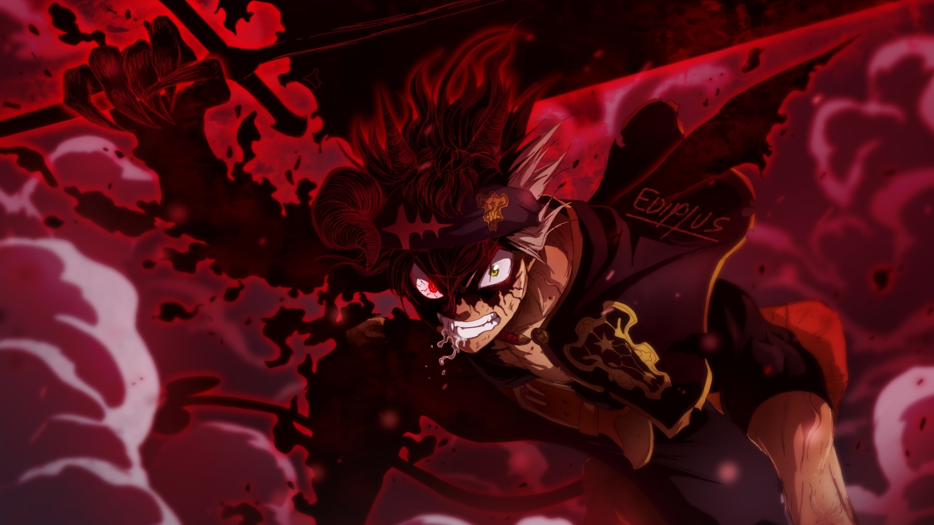 HD wallpaper Anime, Black Clover, Asta (Black Clo by jjj123k on DeviantArt