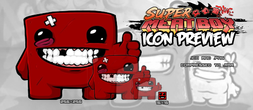 Super Meat Boy Icon