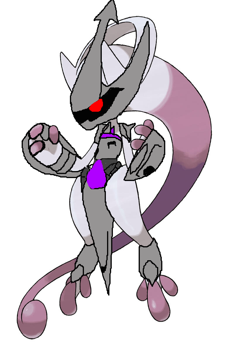 Mewtwo Y by SacredShedinja on DeviantArt